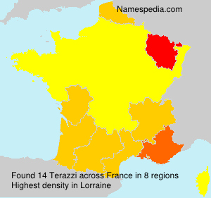 Surname Terazzi in France Surname Terazzi in France