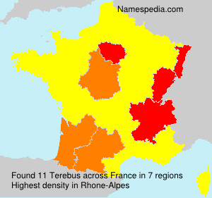 Surname Terebus in France Surname Terebus in France