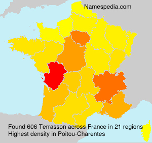 Surname Terrasson in France Surname Terrasson in France