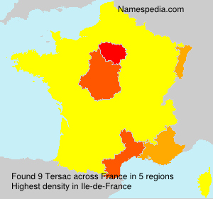 Surname Tersac in France Surname Tersac in France