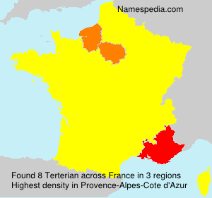 Surname Terterian in France