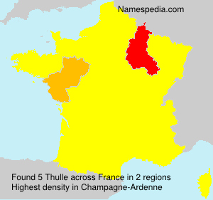 Surname Thulle in France Surname Thulle in France