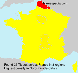 Surname Tibaux in France Surname Tibaux in France