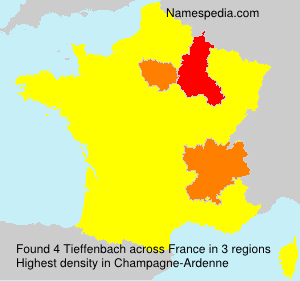 Surname Tieffenbach in France Surname Tieffenbach in France
