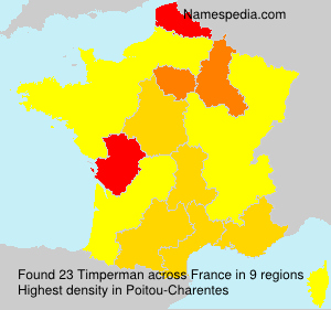 Surname Timperman in France Surname Timperman in France