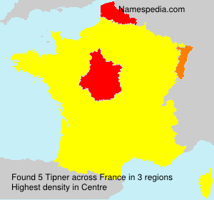 Surname Tipner in France Surname Tipner in France