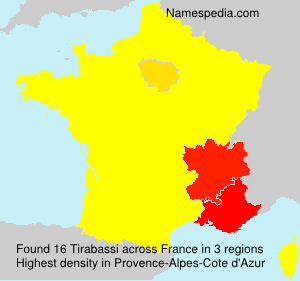 Surname Tirabassi in France