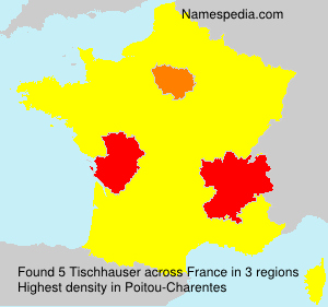 Surname Tischhauser in France Surname Tischhauser in France