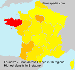 Surname Tizon in France Surname Tizon in France
