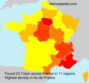 Surname Tobar in France Surname Tobar in France
