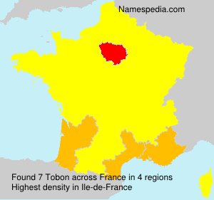 Surname Tobon in France Surname Tobon in France