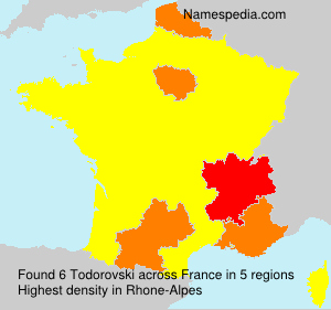 Surname Todorovski in France Surname Todorovski in France
