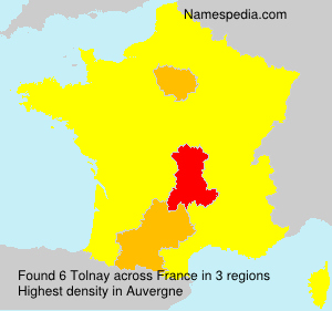 Surname Tolnay in France Surname Tolnay in France