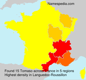 Surname Tomaso in France Surname Tomaso in France