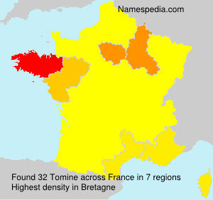 Surname Tomine in France Surname Tomine in France