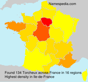 Surname Torcheux in France Surname Torcheux in France