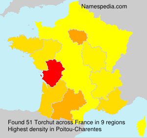 Surname Torchut in France Surname Torchut in France