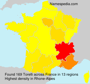 Surname Torelli in France Surname Torelli in France