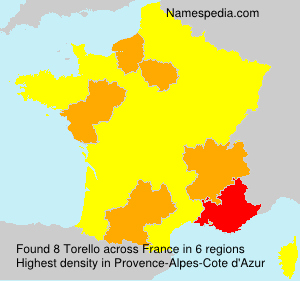 Surname Torello in France Surname Torello in France