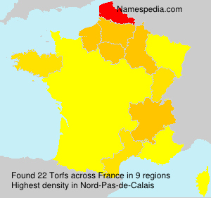 Surname Torfs in France Surname Torfs in France