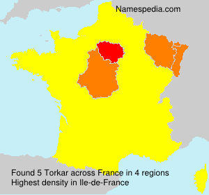Surname Torkar in France Surname Torkar in France