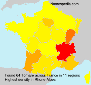 Surname Tornare in France Surname Tornare in France