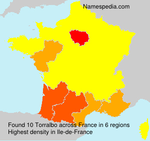 Surname Torralbo in France