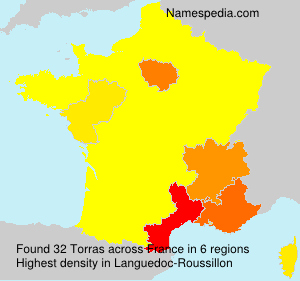 Surname Torras in France Surname Torras in France