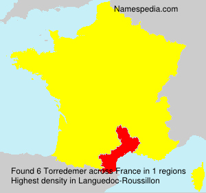 Surname Torredemer in France Surname Torredemer in France