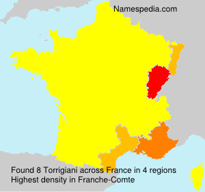 Surname Torrigiani in France Surname Torrigiani in France
