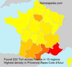 Surname Tort in France Surname Tort in France
