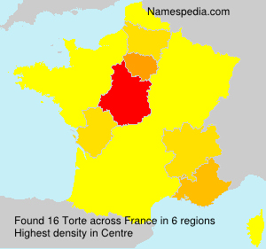 Surname Torte in France Surname Torte in France