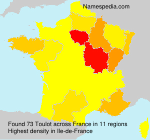 Surname Toulot in France Surname Toulot in France