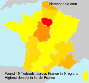 Surname Traboulsi in France Surname Traboulsi in France
