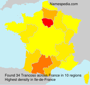Surname Trancoso in France