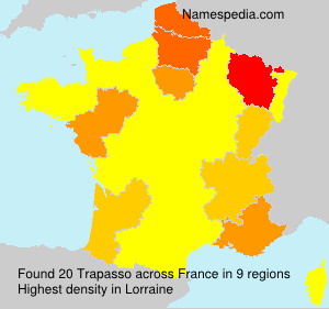 Surname Trapasso in France Surname Trapasso in France
