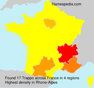 Surname Trappo in France Surname Trappo in France