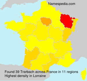 Surname Trarbach in France Surname Trarbach in France
