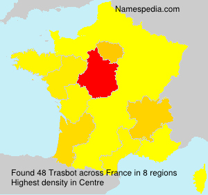 Surname Trasbot in France Surname Trasbot in France