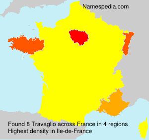 Surname Travaglio in France Surname Travaglio in France