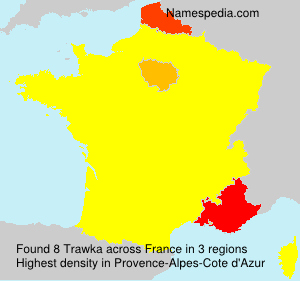 Surname Trawka in France Surname Trawka in France