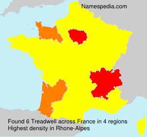 Surname Treadwell in France