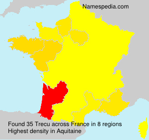 Surname Trecu in France Surname Trecu in France