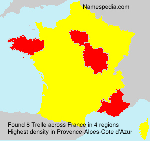 Surname Trelle in France Surname Trelle in France
