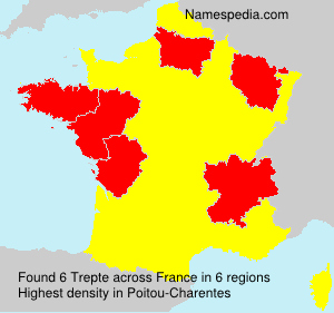 Surname Trepte in France Surname Trepte in France