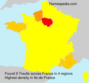 Surname Treulle in France Surname Treulle in France
