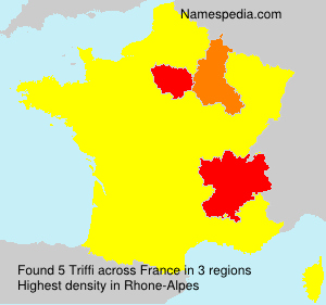 Surname Triffi in France Surname Triffi in France