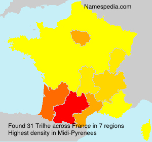 Surname Trilhe in France Surname Trilhe in France