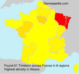 Surname Trimborn in France Surname Trimborn in France