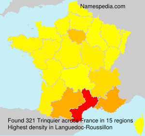 Surname Trinquier in France Surname Trinquier in France